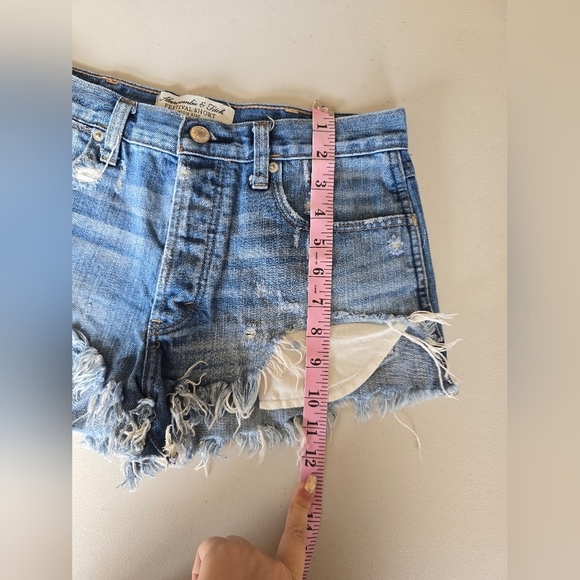 Abercombie & Fitch Festival Short High Rise Women's Sz 2. - Picture 4 of 5
